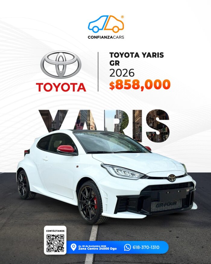 TOYOTA YARIS GR 2026