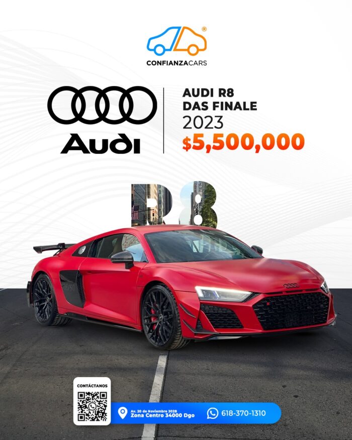 Audi R8 DAS FINALE 2023