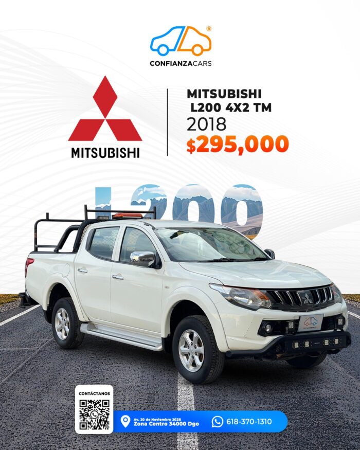 MITSUBISHI L200 4X2 TM 2018