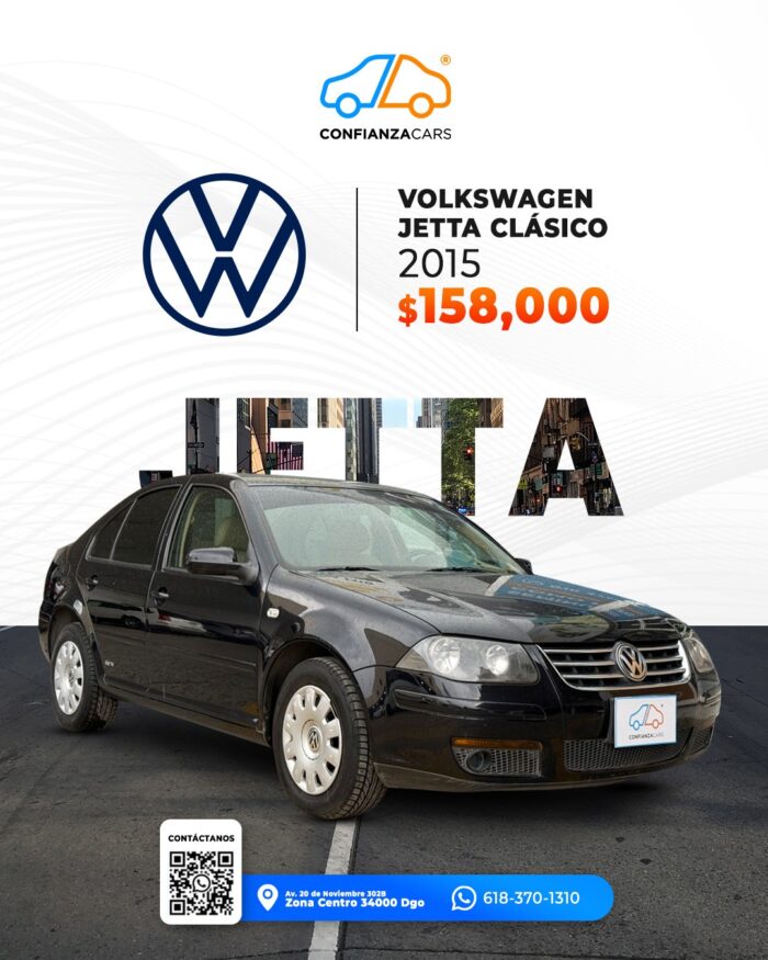VOLKSWAGEN JETTA CLÁSICO 2015