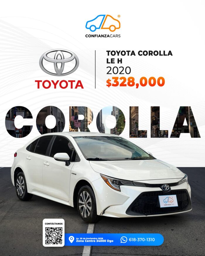 TOYOTA COROLLA LE HV 2020
