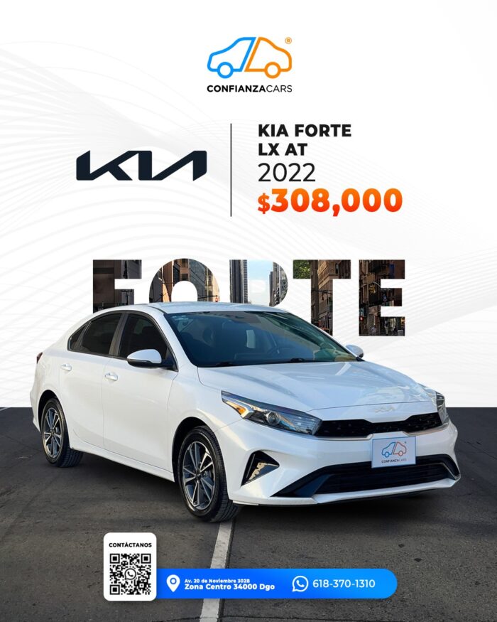 KIA  FORTE LX AT 2022