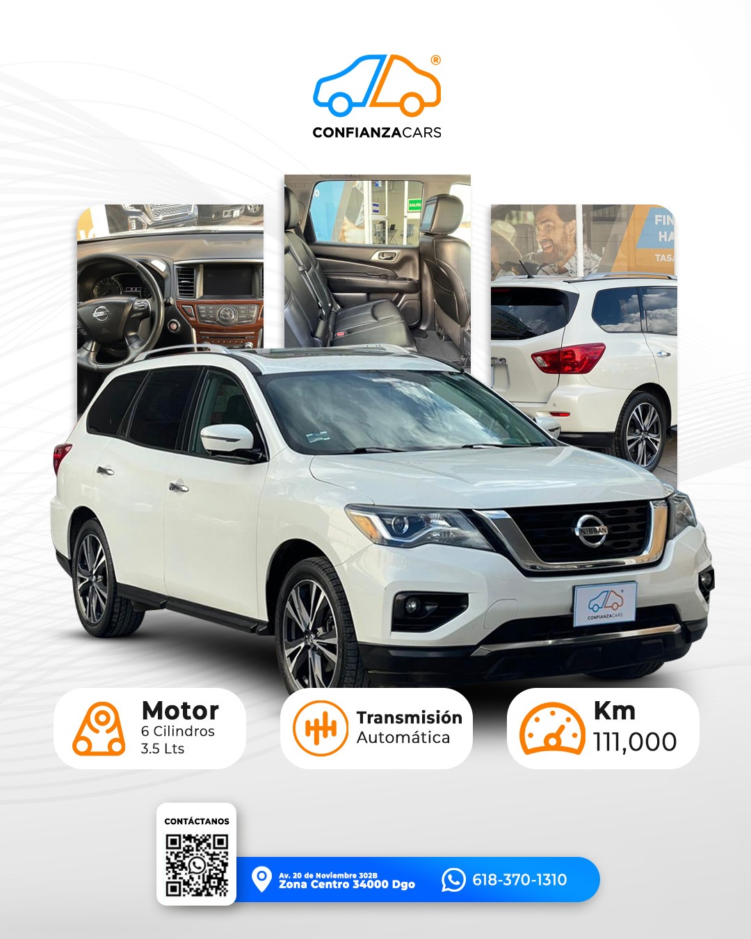 NISSAN PATHFINDER EXCLUSIVE 2017 - Image 2