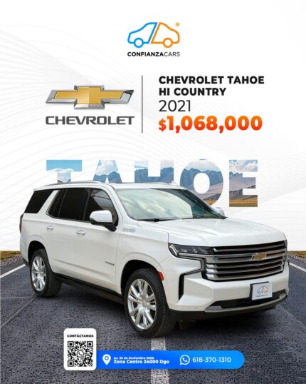 CHEVROLET TAHOE HI COUNTRY 2021