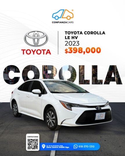 TOYOTA COROLLA LE HV 2023