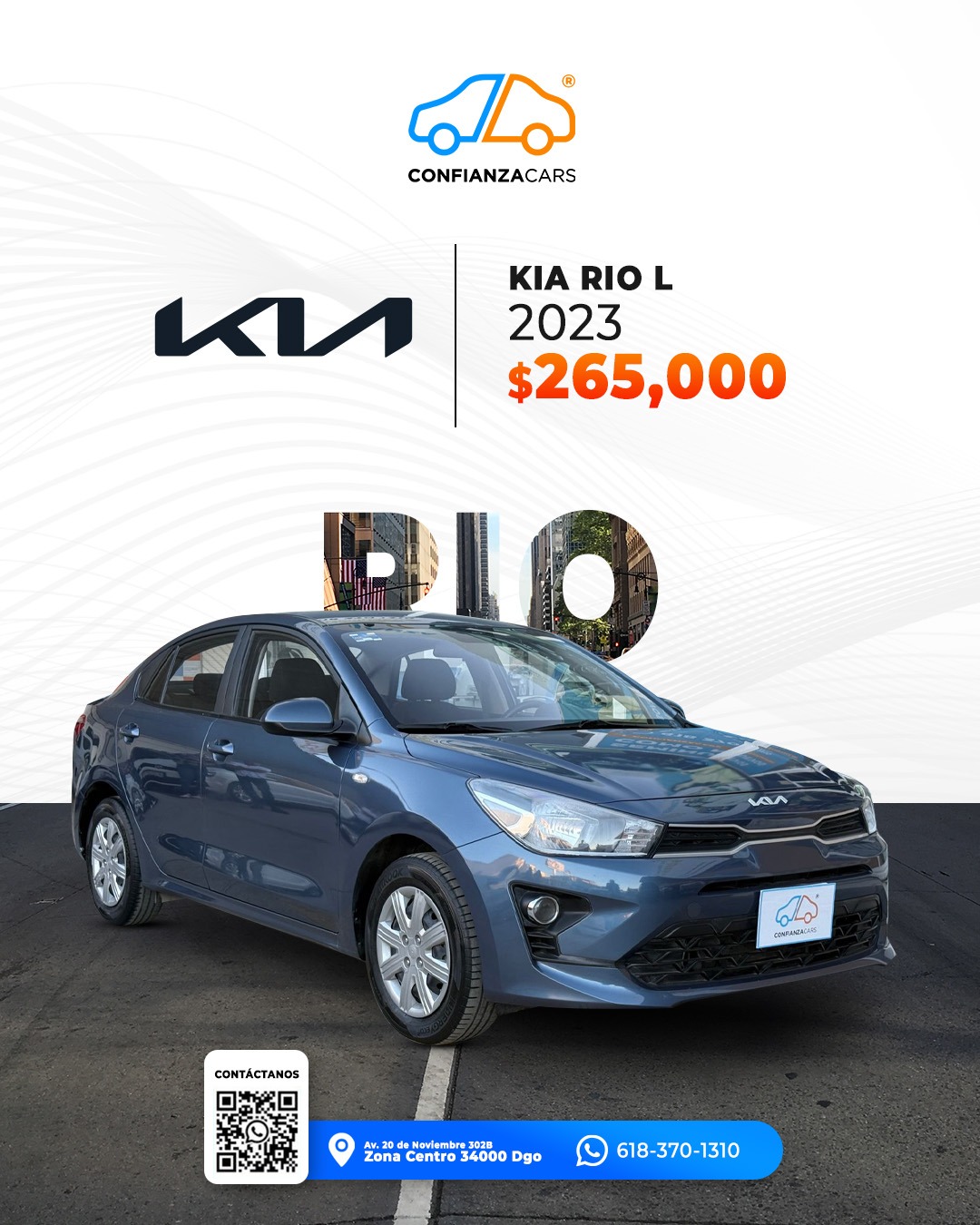 KIA RIO L 2023