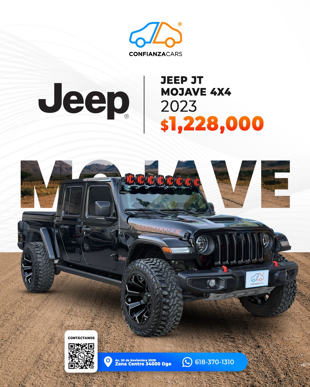 JEEP JT MOJAVE 4X4 2023