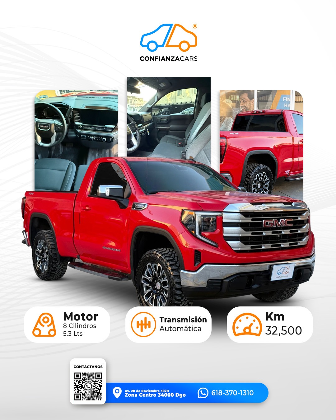 GMC SIERRA SLE CABINA REGULAR 2023 - Image 2