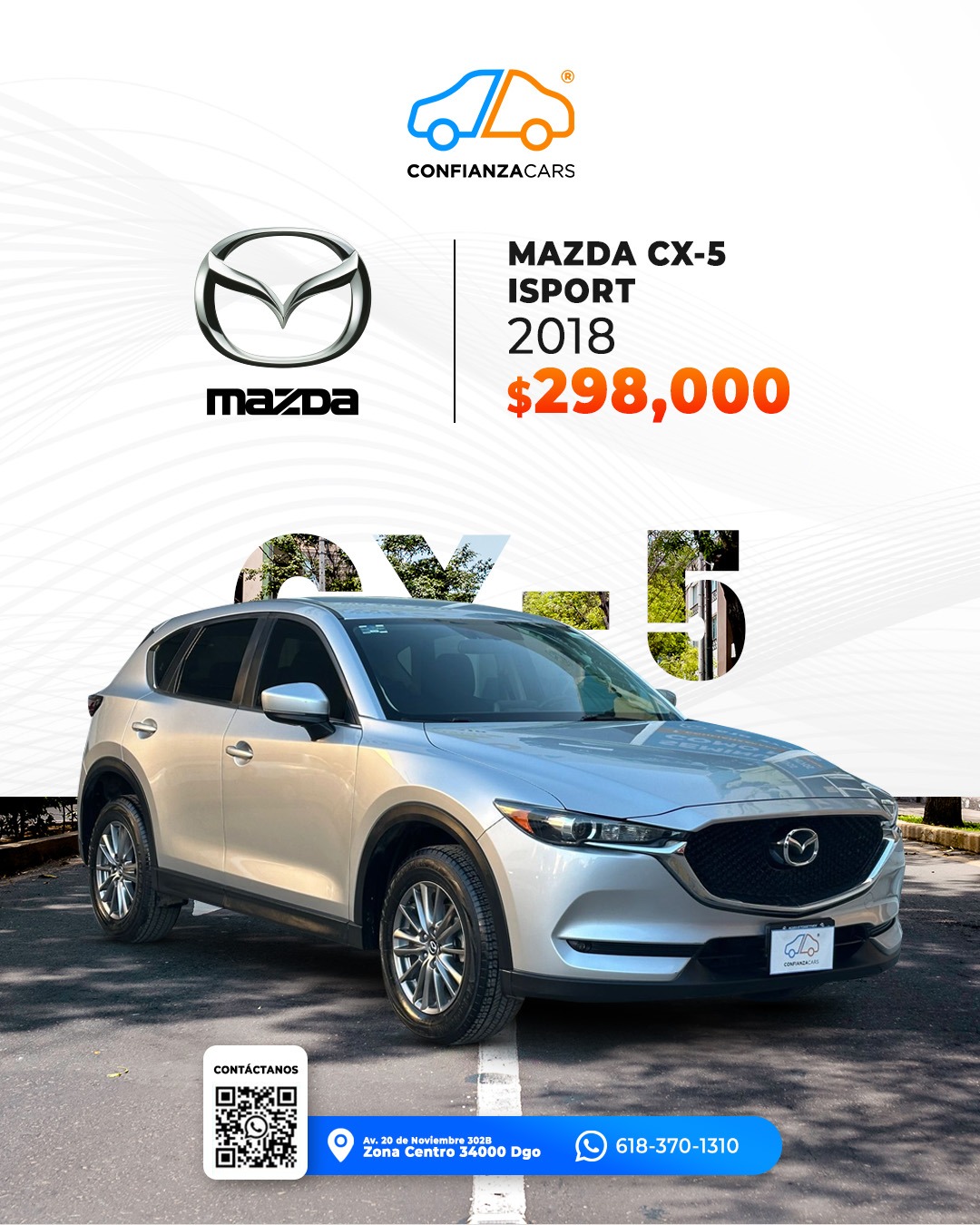 MAZDA CX-5 I SPORT 2018