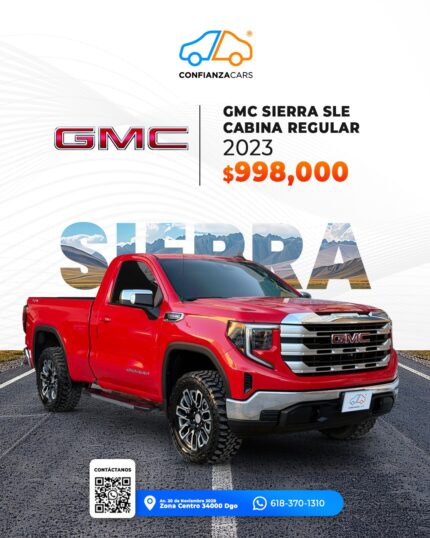 GMC SIERRA SLE CABINA REGULAR 2023