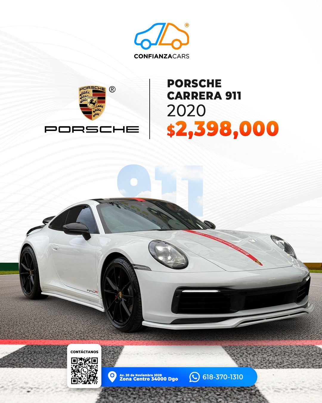 PORSCHE CARRERA 911 2020