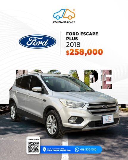 FORD ESCAPE PLUS 2018