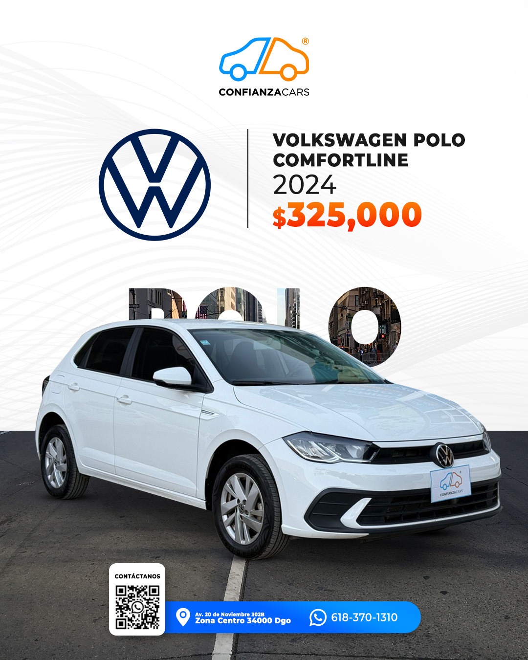 VOLKSWAGEN POLO COMFORTLINE 2024